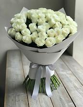 Букет 35 Белых роз в Глебычево
