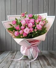 Букет Розовый кустик в Глебычево