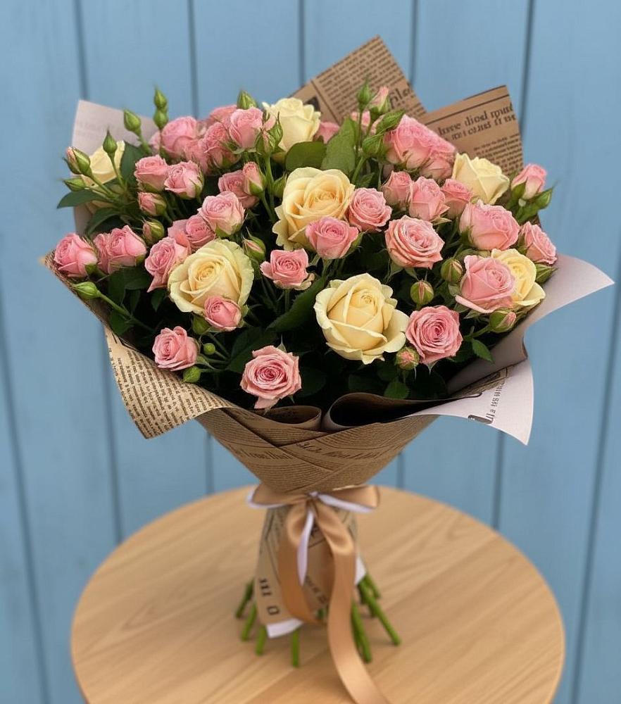 Букет цветов из: Розы в Глебычево