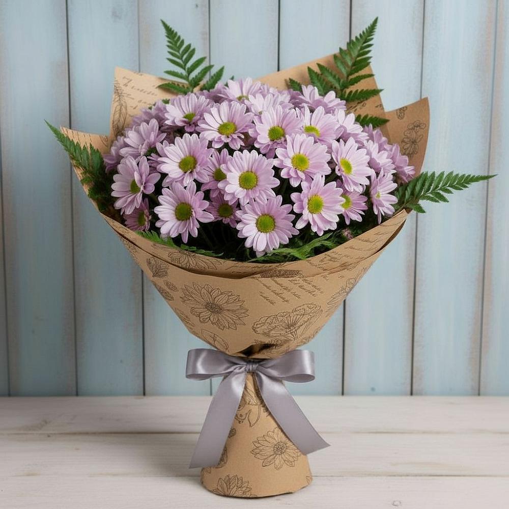 Букет цветов из: Хризантемы в Глебычево