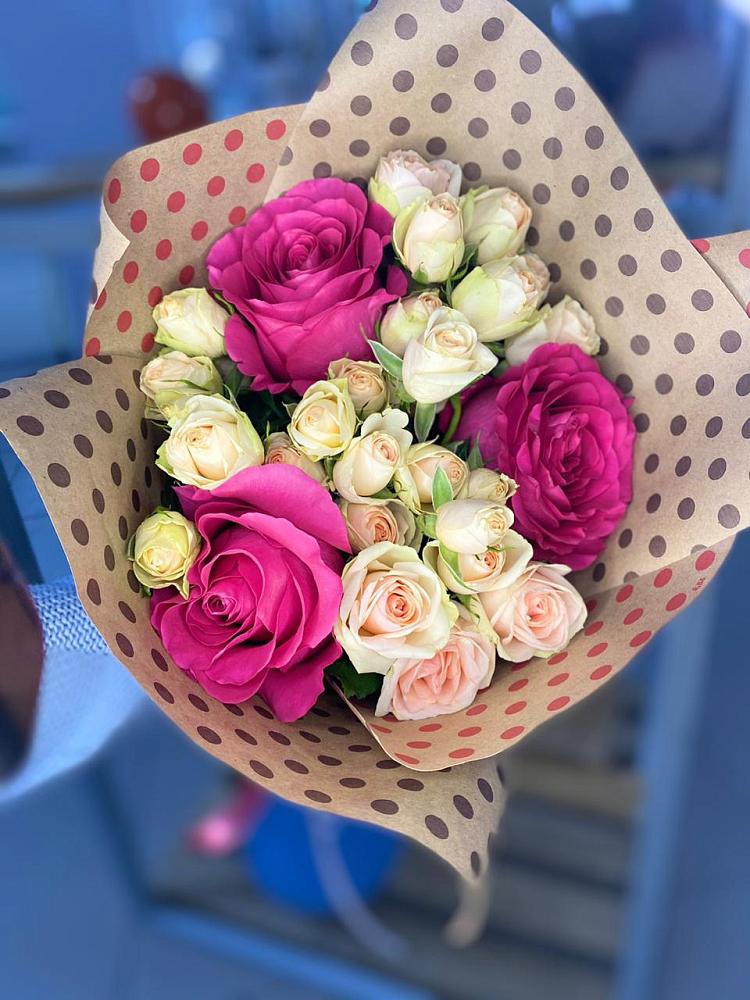 Букет цветов из: Розы в Глебычево