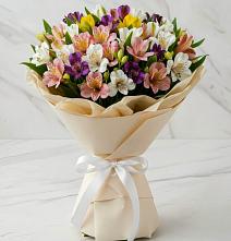 Букет цветов из:  Альстромерии #REPLACE_PRED# Глебычево