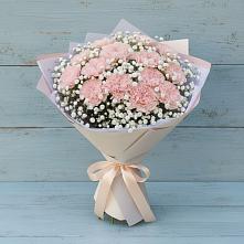 Букет цветов из:  Гвоздики в Глебычево