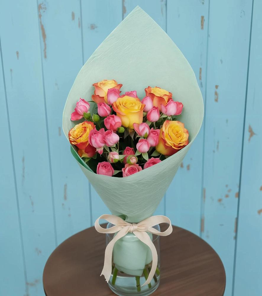 Букет цветов из: Розы в Глебычево