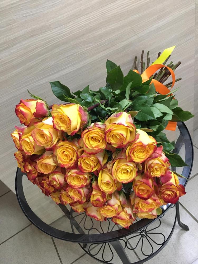 Букет Желтые розы в Глебычево