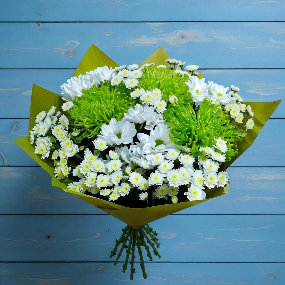 Букет цветов из: Хризантемы в Глебычево