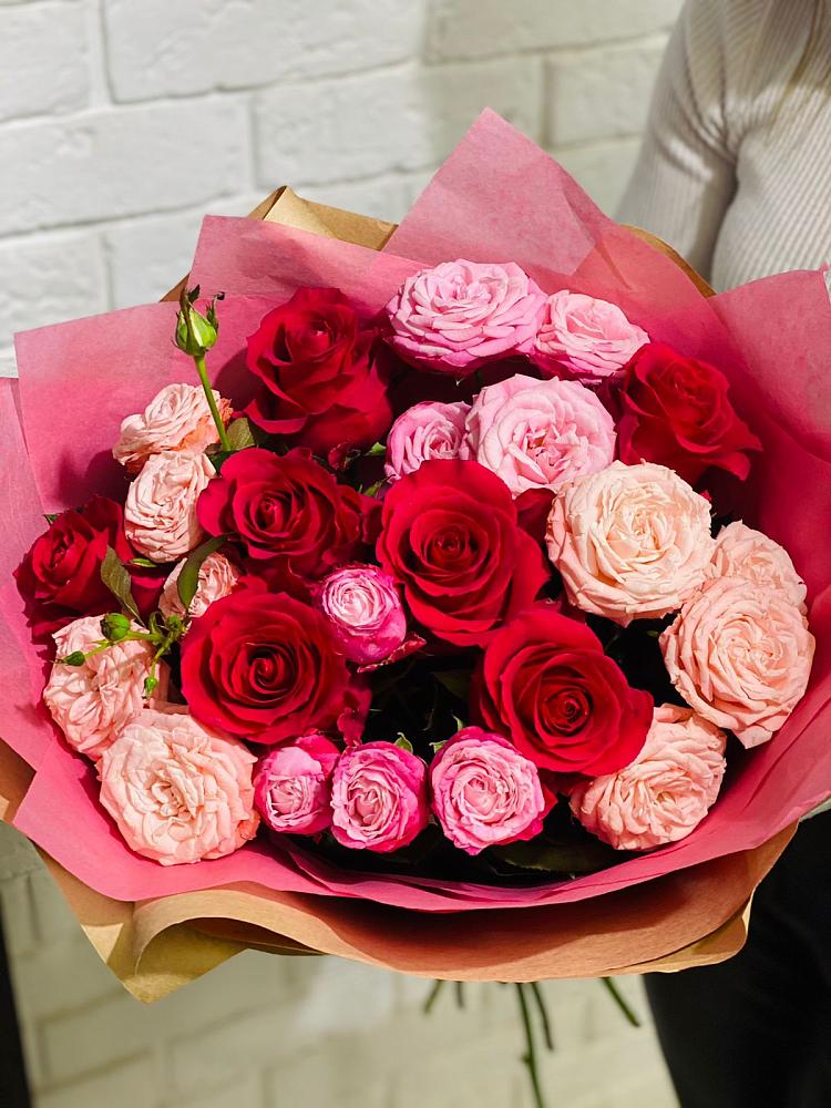 Букет цветов из: Розы в Глебычево