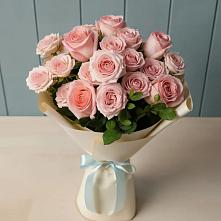 Букет Розовый шарм в Глебычево