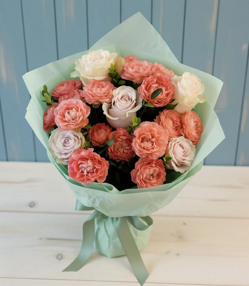 Букет цветов из: Розы в Глебычево