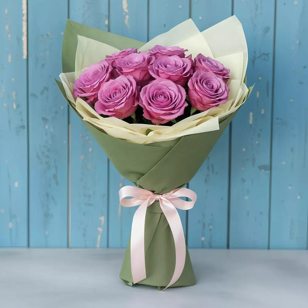 Букет Розы Фёрст Леди в Глебычево