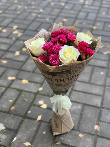 Букет цветов из: Розы в Глебычево