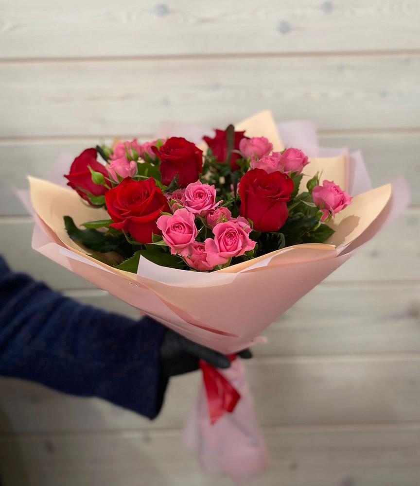 Букет цветов из: Розы в Глебычево