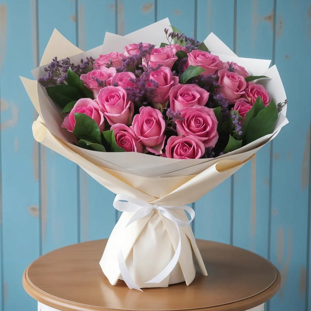 Букет цветов из: Розы в Глебычево