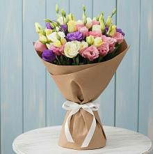 Букет цветов из:  Лизиантусы в Глебычево