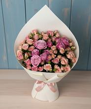 Букет цветов из:  Розы в Глебычево